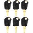 thumbnail image 4 of 6PCS JD Ignition Key RE183935 RE71557 Key with 6PCS Ignition Keys 5P8500, 4 of 6