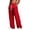 08#Red, variant on Mens Soft Warm Fleece Sweatpants, Loose Fit Straight Leg Pants, Elastic Drawstring Waist Casual Joggers For Walking Black XL