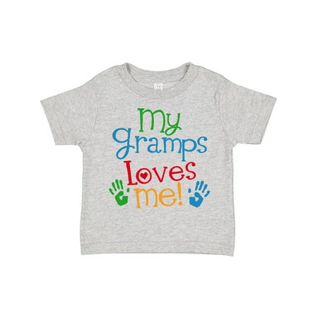

Inktastic My Gramps Loves Me Boys or Girls Toddler T-Shirt