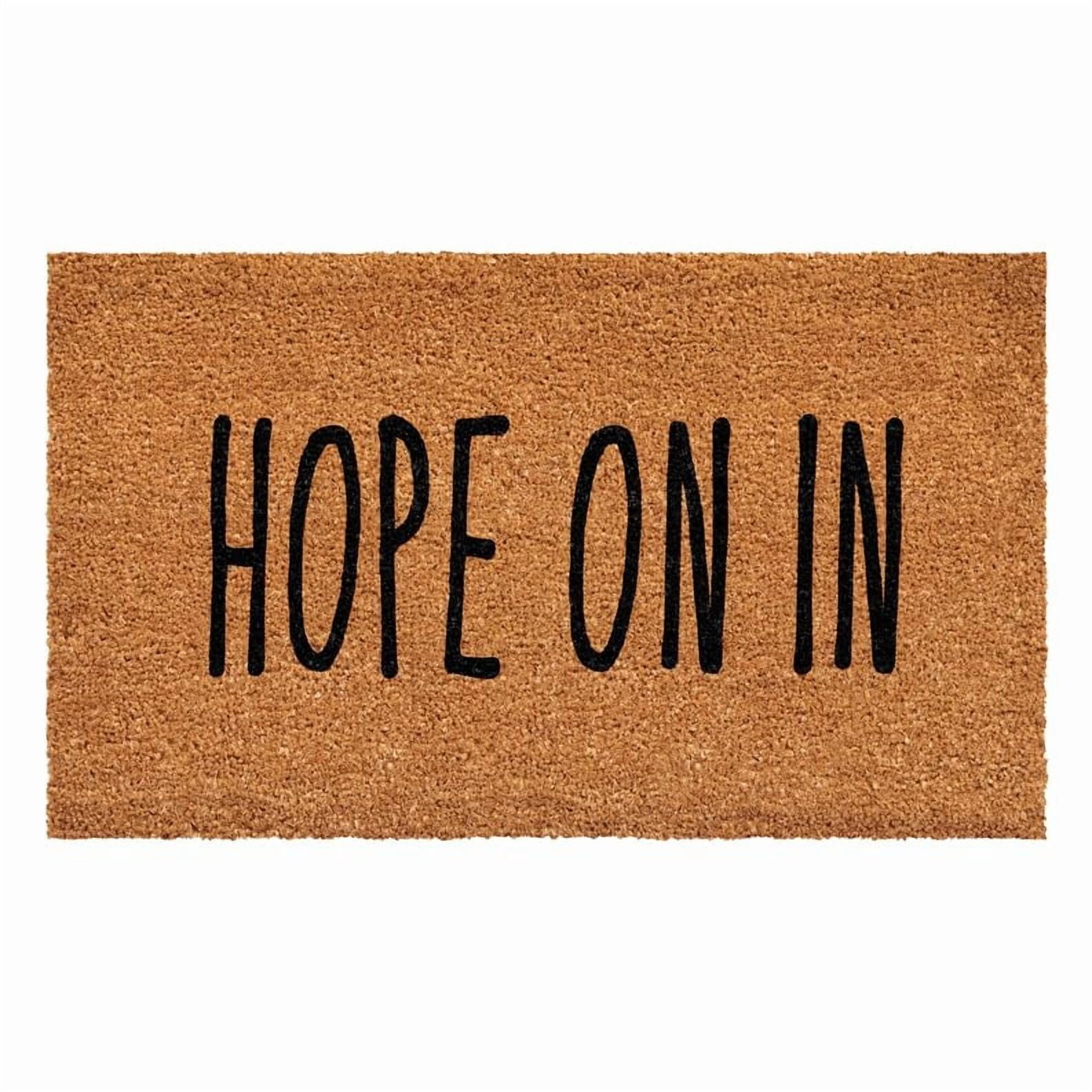 Calloway Mills 109851729 17 x 29 in. Hop on in Rectangular Doormat, Multi Color