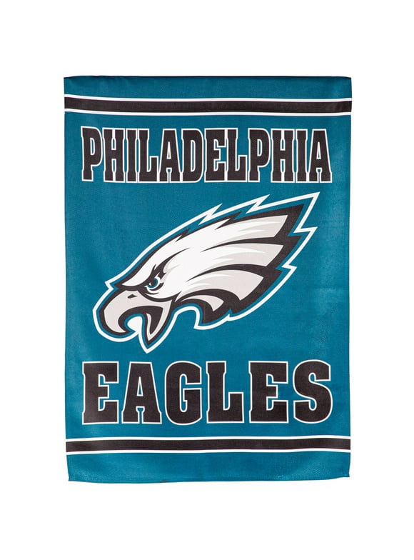 Philadelphia Eagles 28" x 44" Double-Sided Embossed Suede House Flag