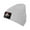 Gray, variant on Portland Sea Dogs University Logo Stretch Beanie Knit Hat For Men Women Winter Fall Spring Warm Cap