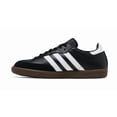 thumbnail image 4 of NEW Ad-id-as Samba Leather Men's Athletic Shoes Core Black 019000 Size 11.5, 4 of 6