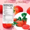 thumbnail image 2 of SweetGourmet Arcor Strawberry Bon Bons Hard Candy Wrapped, Fruit-Filled Premium Candies, 1 Pound Bag, 2 of 9