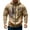 Khaki, variant on AnuYalue Mens Big and Tall Hoodies Fashion Print Hooded Sweatshirts Casual Zip Up Athletic Jacket Fall Winter Long Sleeve Sweatshirt