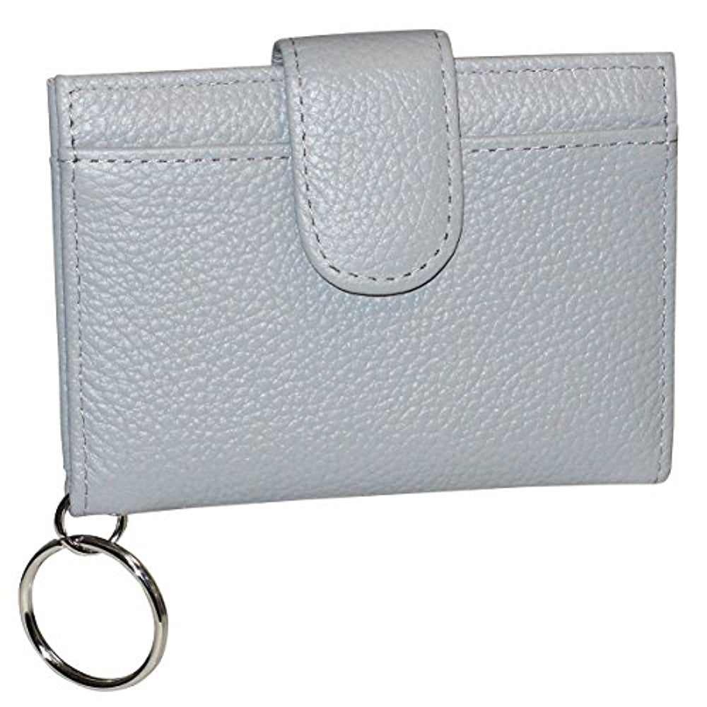 Buxton - Buxton Womens Leather Key Chain Id Card Case Wallet (Paloma ...