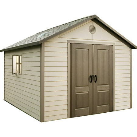 Storage Building Shed 11 X 13.5 - Desert Sand - Lifetime