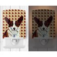 thumbnail image 2 of Caroline's Treasures LH9108CNL Corgi Fall Leaves Portrait Ceramic Night Light, 6x4x3", multicolor, 2 of 2