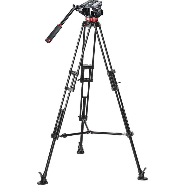 Manfrotto MVH502A Fluid Head and 546B Tripod System with Carrying Bag