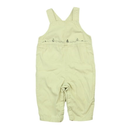 

Pre-owned Gymboree Boys Khaki Overalls size: 6-12 Months