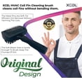 thumbnail image 3 of Cepillo de limpieza de bobinas XCEL Advanced para condensador y evaporador, 3 of 9