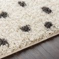 thumbnail image 6 of Taza shag Black 7'10" x 10' Global Rectangle Area Rug, 6 of 6