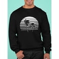 thumbnail image 2 of Tropic Sunset. Sweatshirt Men -Image by Shutterstock, Male Large, 2 of 4