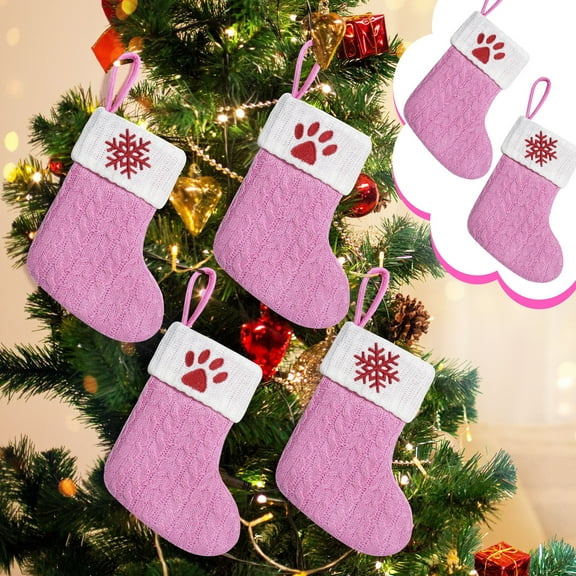 Xuniizn Christmas Stockings Bulk, Assorted Festive Xmas Stockings for Fireplace Mantel Decor, Traditional Holiday Ornaments, Christmas Decorations for Home, Polyester