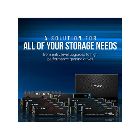 PNY - CS2140 500GB M.2 NVMe Gen4 x4 Internal Solid State Drive