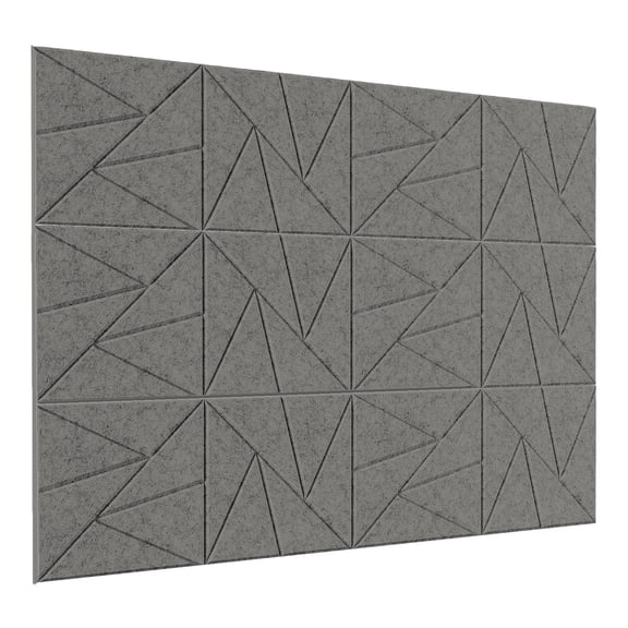 Shoreew 12Pcs Soundproof Wall Panel Self-Adhesive Sound Absorbing High Density Thick Acoustic Foam Panel Noise Reduction Wall Decoration Tile