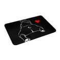 thumbnail image 2 of Bingfone Animal Bulldog Door Mat 16"x24" Front Entrance Non-Slip Low Profile Washable for Entryway, 2 of 7