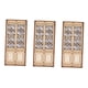 thumbnail image 2 of Puerta hueca exterior de madera en miniatura para decoración de jardín, sin pintar, para muebles A, 2 of 9