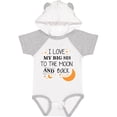 thumbnail image 3 of Inktastic I Love My Big Sis to the Moon and Back Boys or Girls Baby Bodysuit, 3 of 5