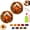 4-inch - 2 pcs, variant on 4In/10In Autumn Harvest Pumpkin Diamond Art Hanging Ornament Kit, DIY Hanging Diamond Art Fall Pendant Kit, with Sunflowers Maple Leaves Berries, Crystal Hanging Ornament Sign for Home Decor