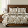 thumbnail image 3 of SIScovers  Wanderlust Marble Print Duvet Set Wanderlust Golden - King - 3 Piece, 3 of 5
