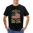thumbnail image 7 of DD214 Alumni Official Men's Cotton Short Sleeve HD Print Tee for Casual T-Shirt Crew Neck Top Black XL, 7 of 7