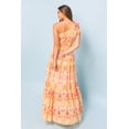 thumbnail image 2 of Flying Tomato Women's Summer Formal One Shoulder Maxi Dress (Yellow, Small), 2 of 4