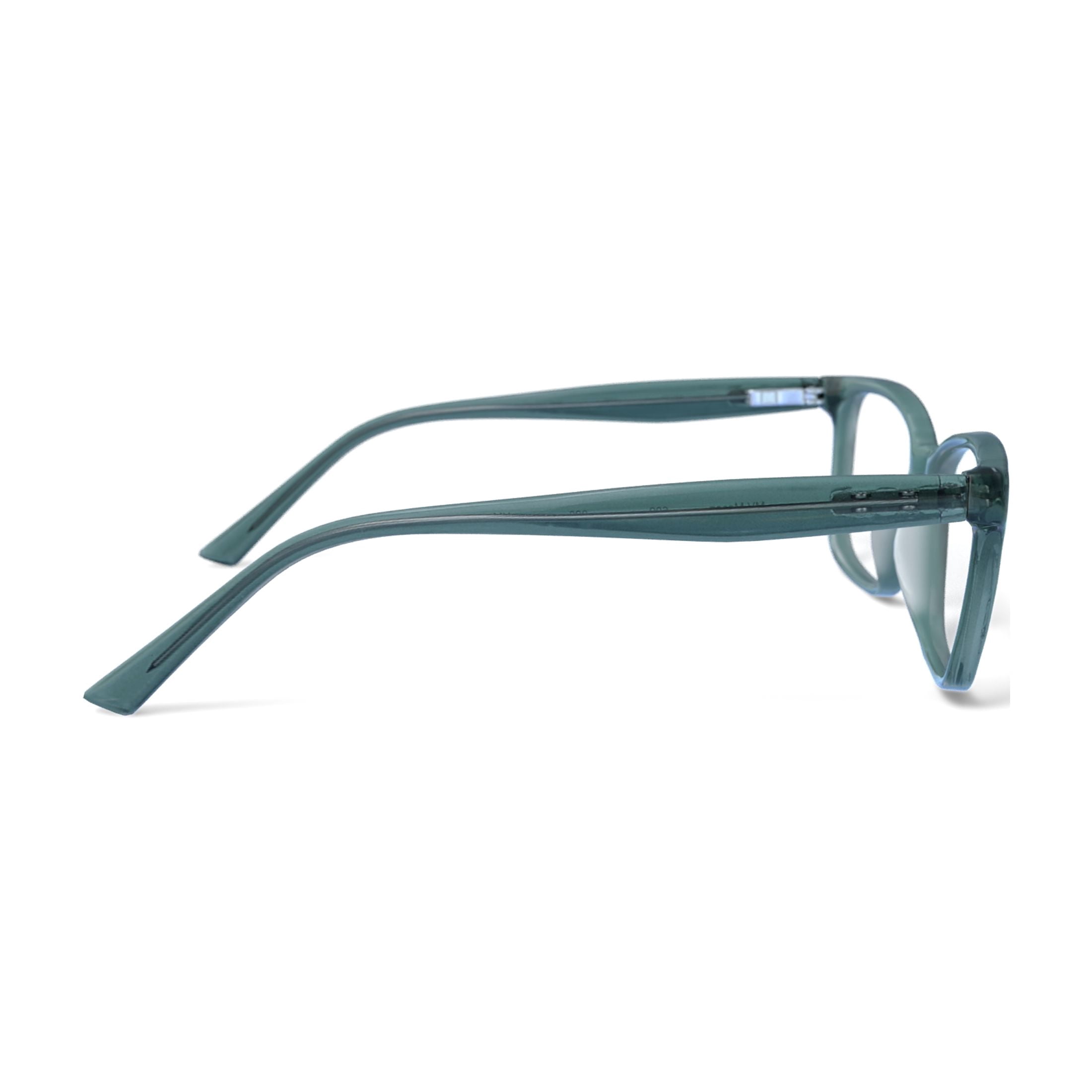 Youth Mason Rx'ble Eyeglasses with Case, Crystal Green