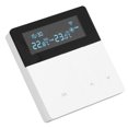thumbnail image 3 of Termostato de color inteligente de 16 A Termostato de calefacción eléctrico inteligente programable para oficinas en el hogar Centros comerciales Hoteles AC 90 V‑240 V Estilo WiFi blanco, 3 of 5