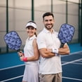 thumbnail image 6 of Pickleball Paddles Set,Pioneer Flower Floral Print Pattern Fiberglass Surface Pickleball Racket Set with 2 Indoor Outdoor Pickleball Balls and Pickleball Bag,Pickle-ball Equipment, 6 of 6