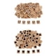 thumbnail image 5 of 100 Piezas de para Bodas, Fiestas, Aniversarios, Navidad y Otros Festivales Natural BLESIY Bloques de cubo de madera sin terminar, 5 of 8