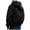 Black-pCSFK, variant on Men Zip Up Hoodie with Backpack Style Pocket Long Sleeve Casual Jacket