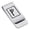 Silver, variant on Stainless Steel Elder Futhark Fehu Rune Classic Slim Money Clip Credit Card Holder
