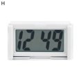 thumbnail image 1 of MesaSe Electronic Clock Self-adhesive Mini LCD Display Large Screen Table Dashboard Desk Digital Clock for Home, 1 of 11