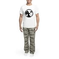 thumbnail image 5 of CafePress - Yin Yang Cat Men's Light Pajamas - Men's Light Loose Fit Cotton Pajama Set, 5 of 7