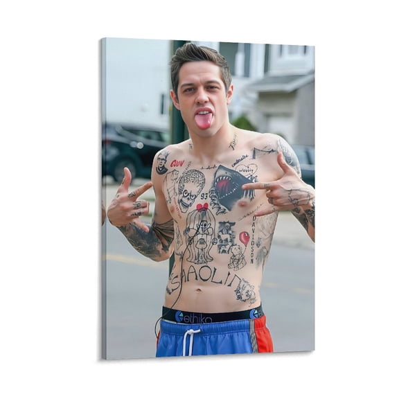 Pete Davidson Popular Actors Art Cool Poster Art Poster Canvas Painting Decor Wall Print Photo Gifts Home Modern Decorative Posters 20x30inch(50x75cm)