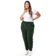 thumbnail image 2 of Terra & Sky Women's Plus Size Fleece Sweatpants, Sizes 0X-4X, 2 of 4