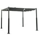 thumbnail image 1 of Pérgola Retráctil Costway para Exteriores 310 x 310 cm Metal Toldo Retráctil Gris y Negro, 1 of 1
