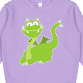 thumbnail image 3 of Inktastic Green Dragon Toddler Sweatshirt, 3 of 4