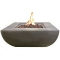 thumbnail image 2 of Dockview 34 Inch Square Concrete Natural Gas Fire Pit Table in Gray By Lakeview Outdoor Designs, 2 of 13