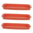 thumbnail image 4 of OULII 3pcs Plastic Flowerpot Tray Floor and Desktop Tray for Plants, 4 of 7
