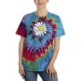 thumbnail image 1 of Daisy Hand Drawn Doodle Tie Dye Spiral Women -Image by Shutterstock, Female Large, 1 of 4