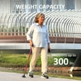 thumbnail image 4 of Rehaescort Canes for Women & Men,8 Adjustable Folding Lightweight,Pink, 4 of 8