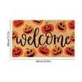 thumbnail image 3 of Zynviq Pumpkin Area Rugs Halloween 15.7" X 23.6" Throw Rug Polyester Multicolor Washable Rectangular Small Rug for Living Room, 3 of 6
