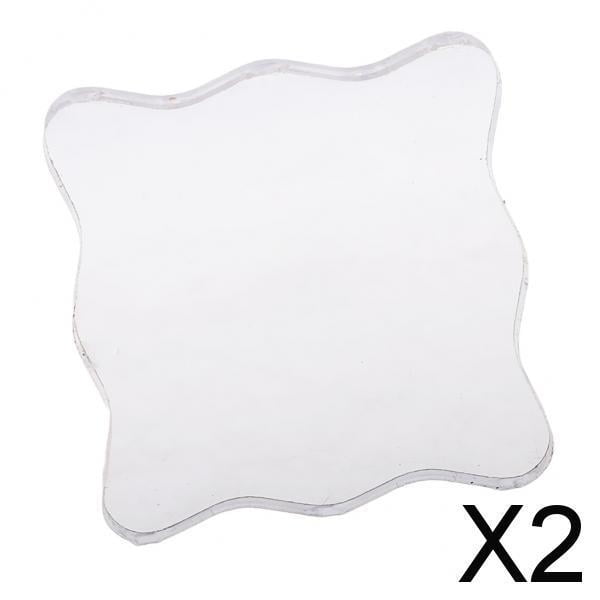 Bloques De Sellos Acrílicos Transparentes - Pack De 9 Tamaños Para Scrapbooking Y Manualidades