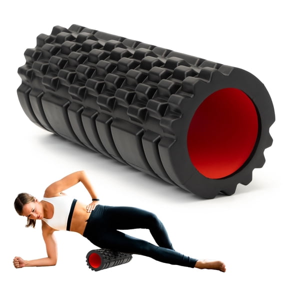 Masajeador de tejido profundo Krightlink Foam Roller de alta densidad, 13 cm