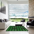 thumbnail image 6 of Ahgly Company Indoor Rectangle Patterned Dark Forest Green Area Rugs, 5' x 7', 6 of 6