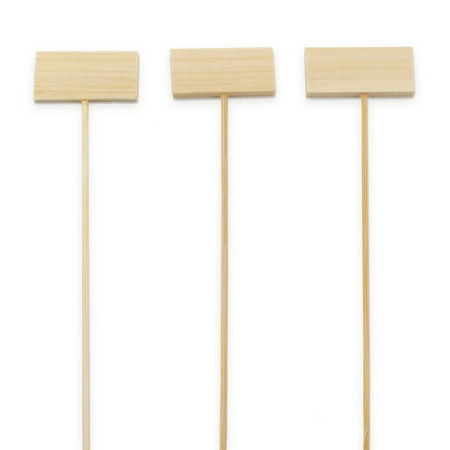 

BambooMN Small Billboard Bamboo Appetizer Cocktail Restaurant and Party Skewer Picks - 5 (12.7cm) - 1 000 Pieces