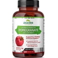 thumbnail image 1 of Zazzee Naturals Extra Strength Pomegranate 20:1 Extract | 5,000 Mg | 120 Servings | 120 Veggie Capsules, 1 of 2