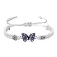 thumbnail image 1 of Pulsera de Pareja Tejida a Mano shaofei Regalo de Cumpleaños para Mejores Amigos Hombre y Mujer Color Blanco, 1 of 1